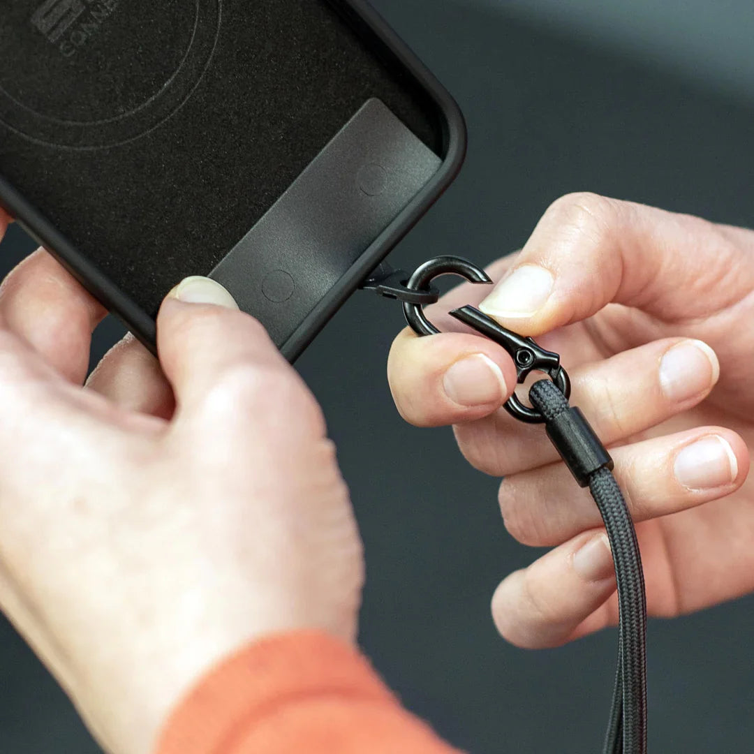 SP Connect Phone Case Lanyard Svart